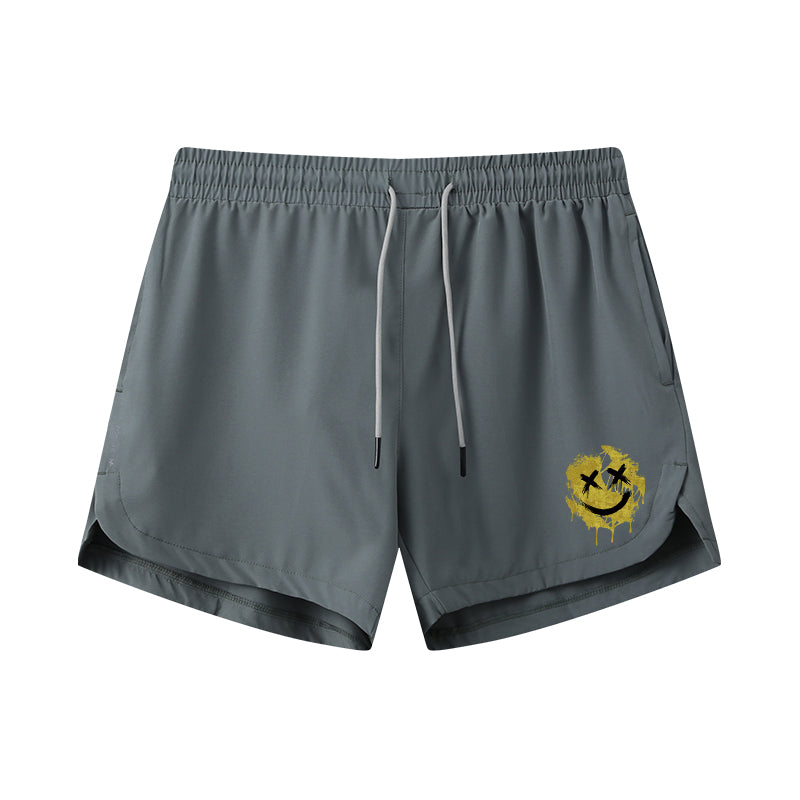 Smiley Men's Quick Dry Shorts