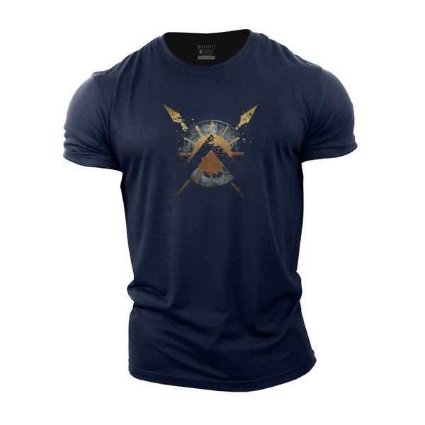 Warrior Shield Cotton T-Shirts
