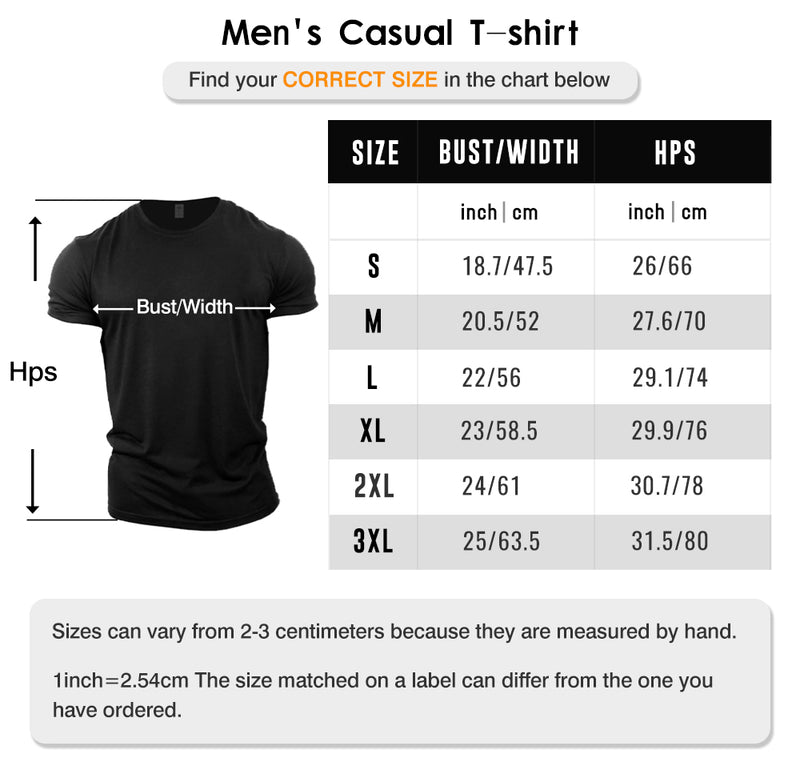 Cotton Skull Graphic Fitness Men's T-shirts