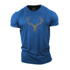 Elk Skull Cotton T-Shirt