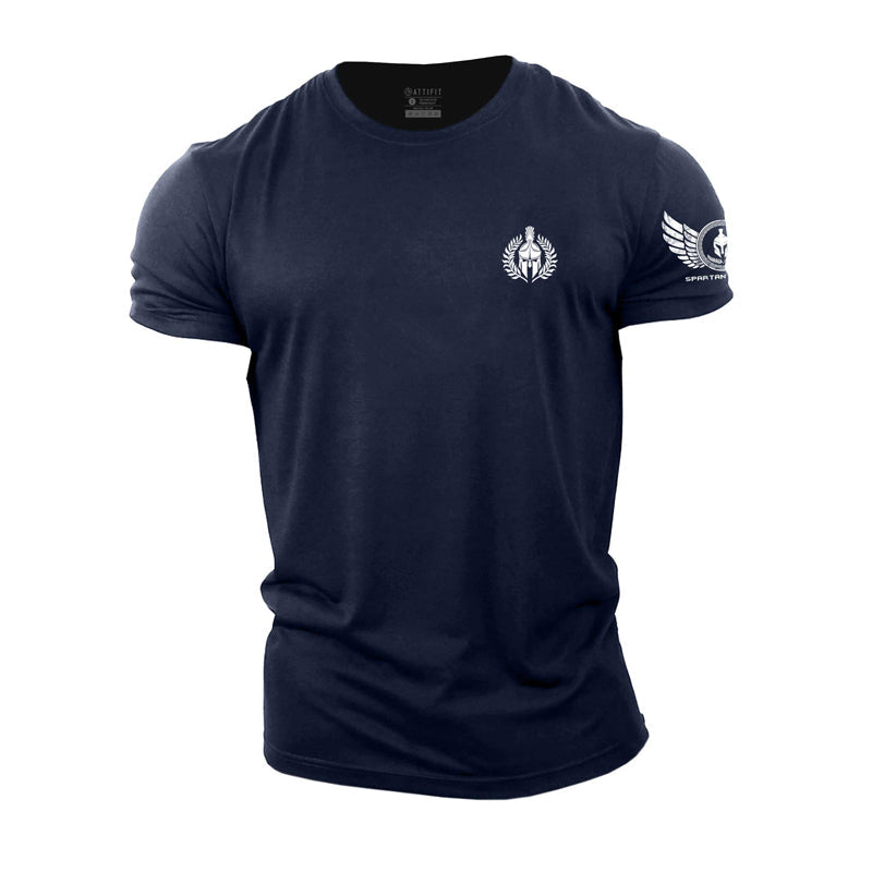 Cotton Spartan With Olive Branch T-shirts