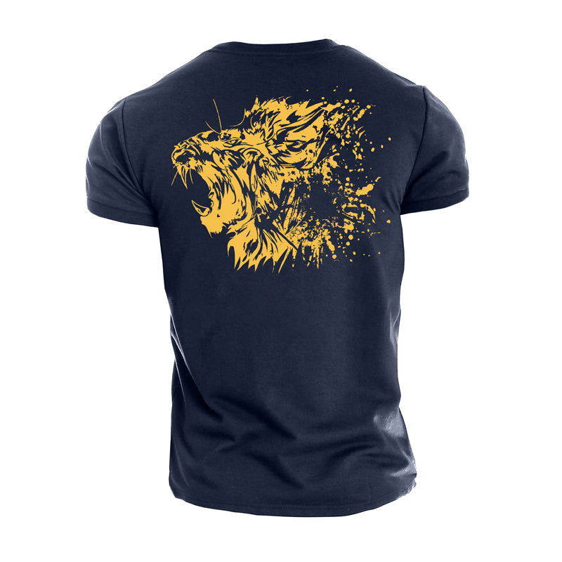 Cotton Lion Cotton T-Shirt