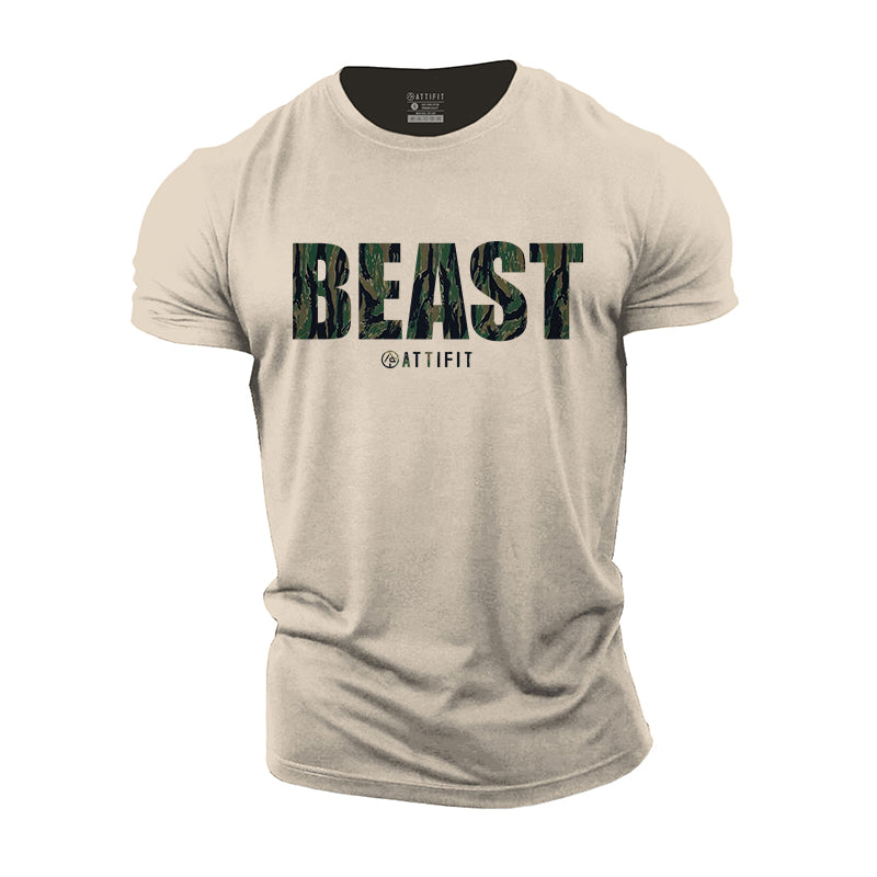 Beast Graphic Cotton T-Shirt