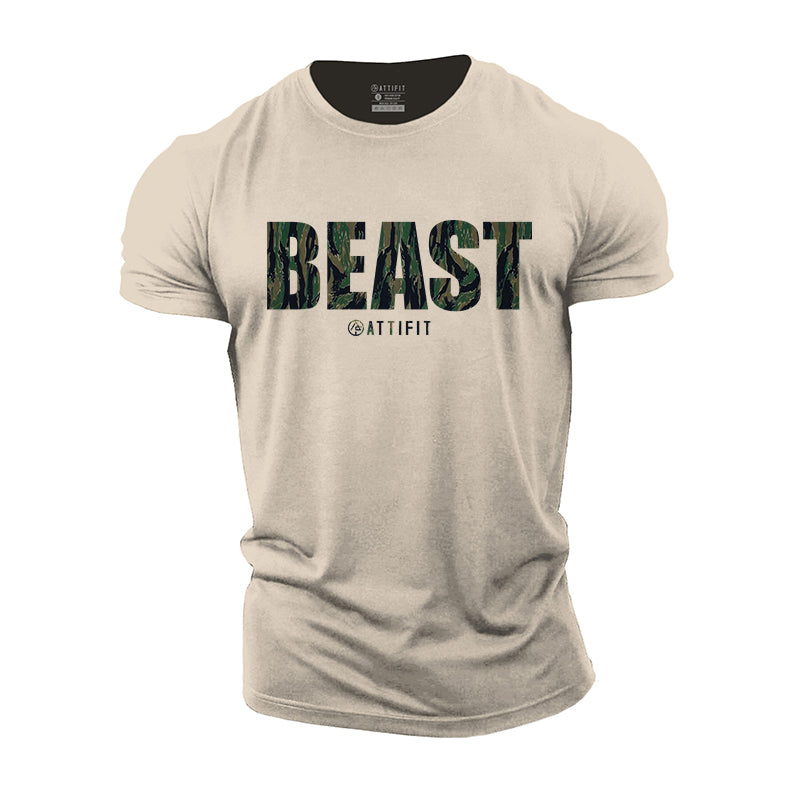 Beast Graphic Cotton T-shirts