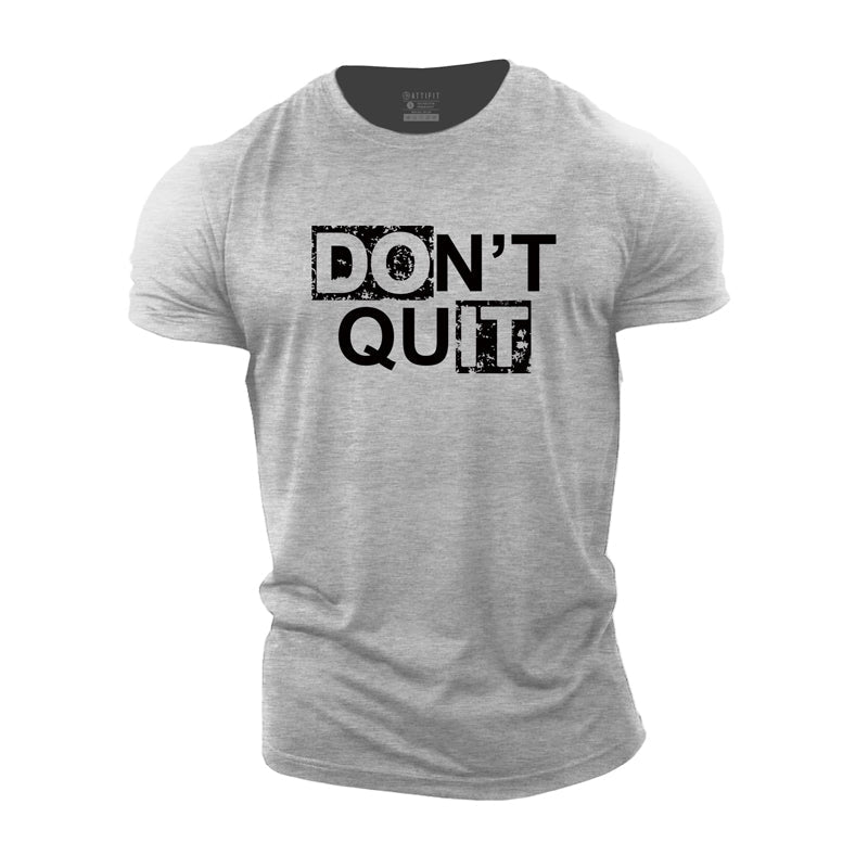 Cotton Don't Quit Graphic T-shirts