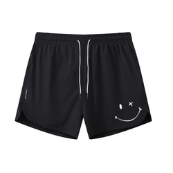 Smiling Face Men's Quick Dry Shorts