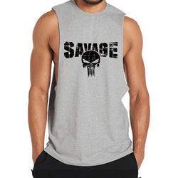 SKULL Savage Men's Tank Top