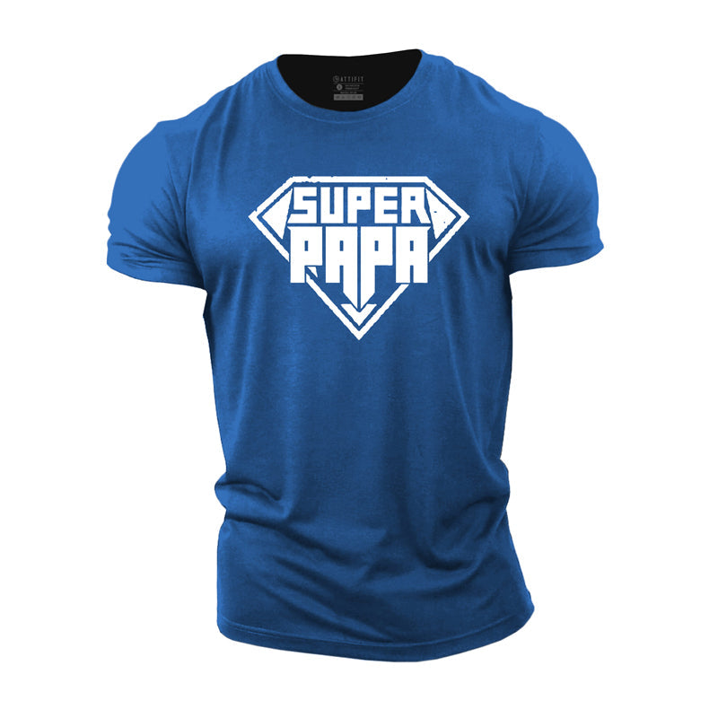 Super Papa Cotton T-shirts