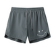 Smiling Face 5-Inch Quick-Dry Shorts