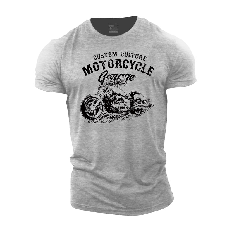 Motorcycle Cotton T-shirts