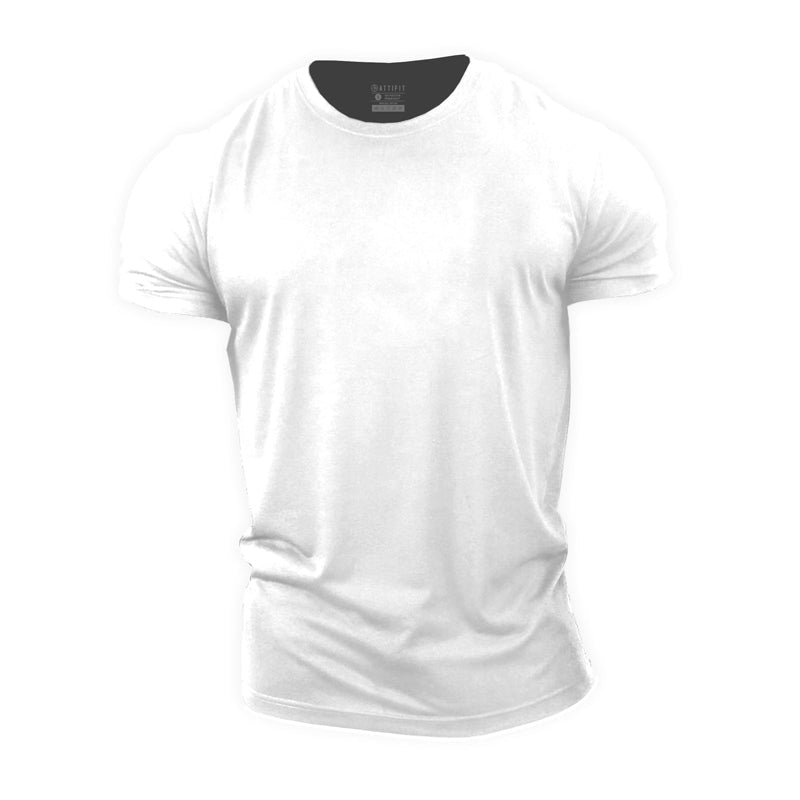 Cotton Solid Color T-Shirt