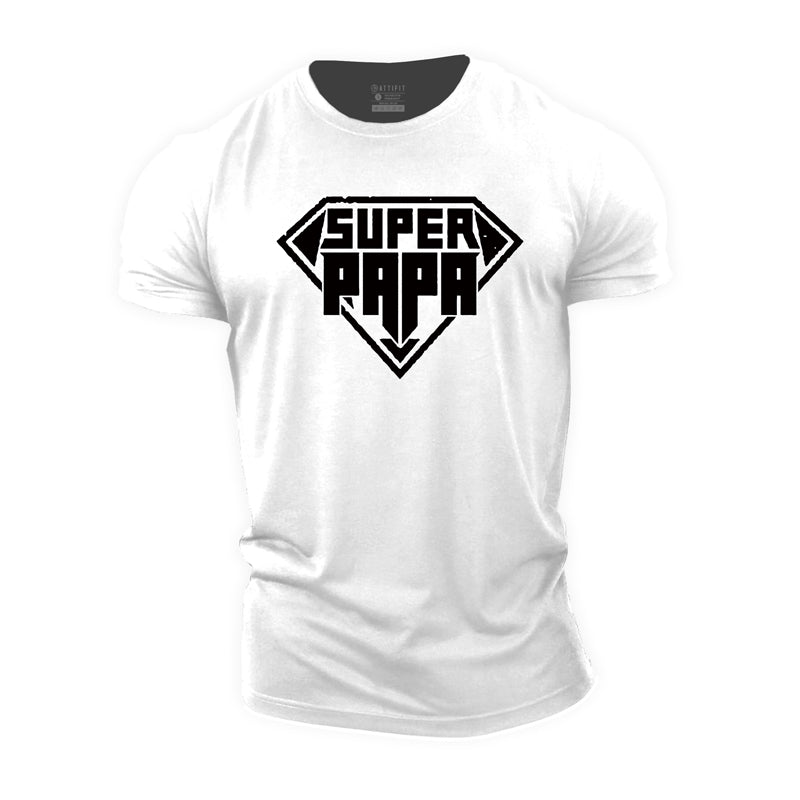 Super Papa Cotton T-shirts